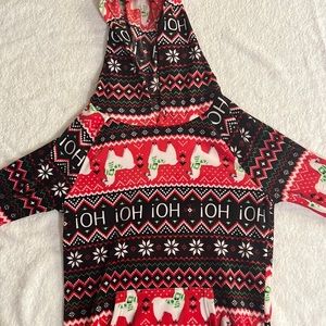 Kids- Girls Holiday Christmas Long Sleeve Hoodie